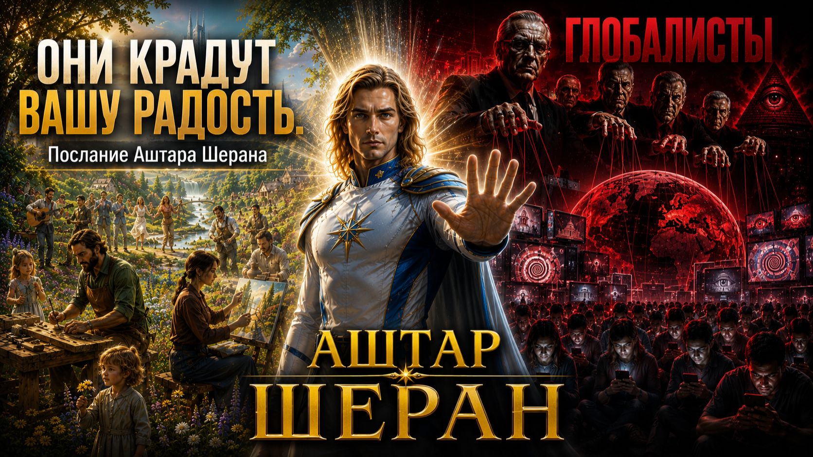 ОНИ КРАДУТ ВАШУ РАДОСТЬ. Послание Аштара Шерана | Абсолютный Ченнелинг