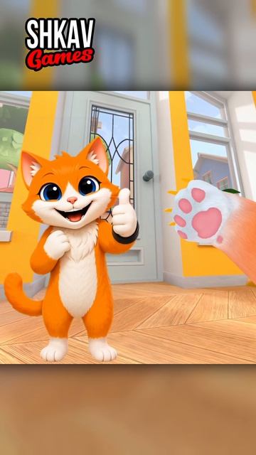 КОТ ПРОБИВАЕТ ДВЕРЬ СИЛОЙ ГНЕВА #shorts #vr #iamcat