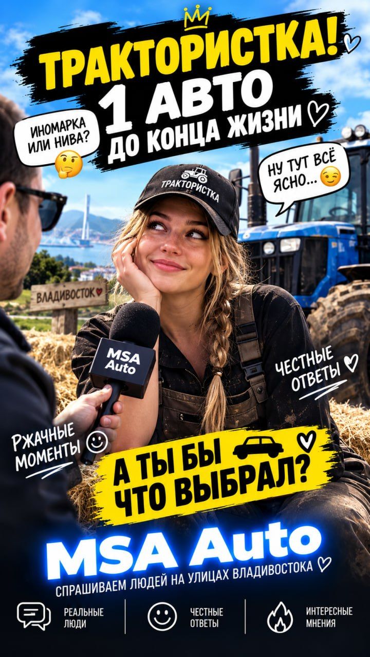 ТрактористКА? Оодин авто до конца жизни