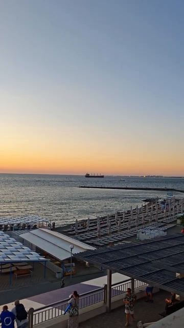 Закат на море.⛵