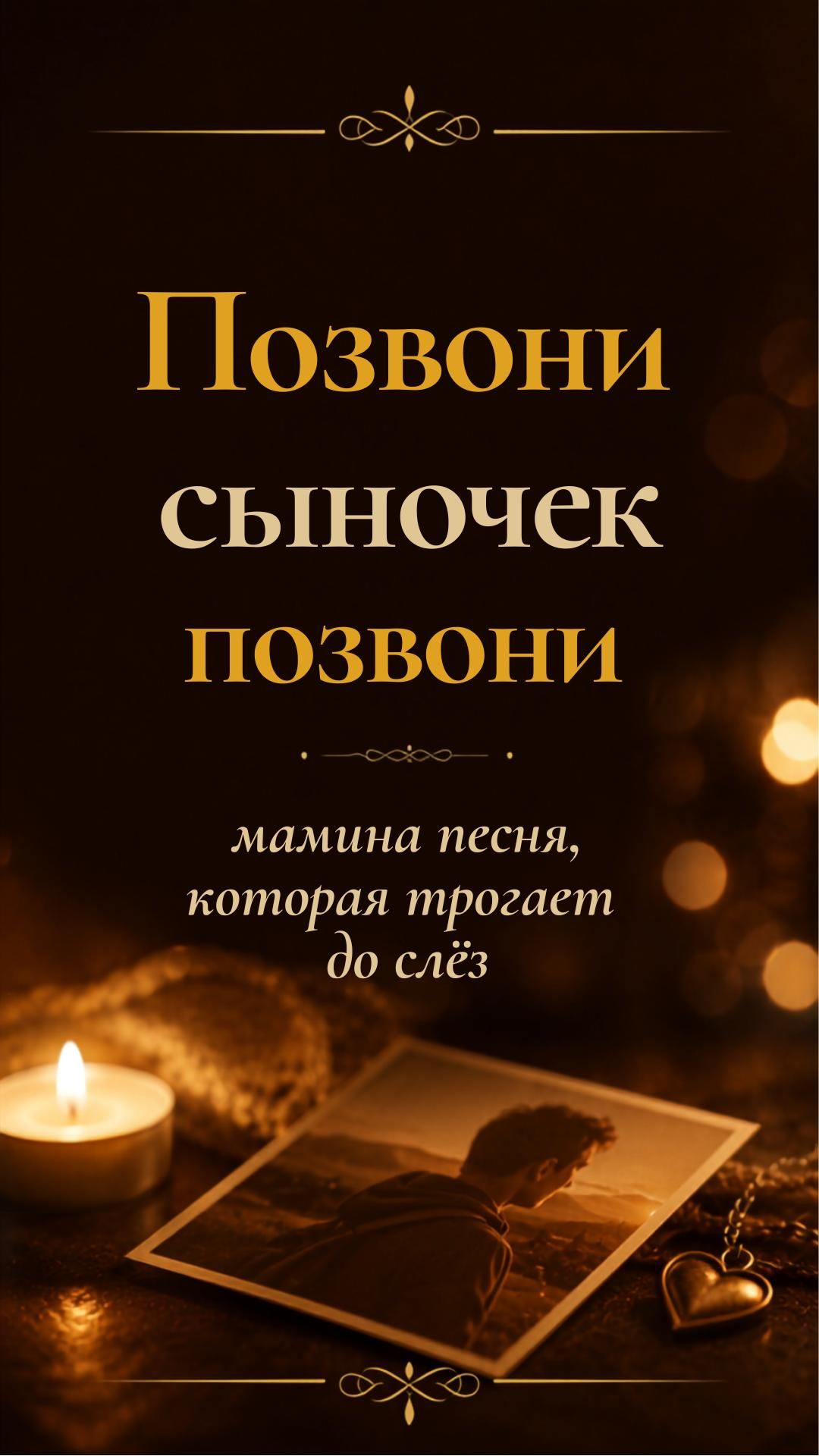 Позвони сыночек позвони | Песня мамы взрослому сыну