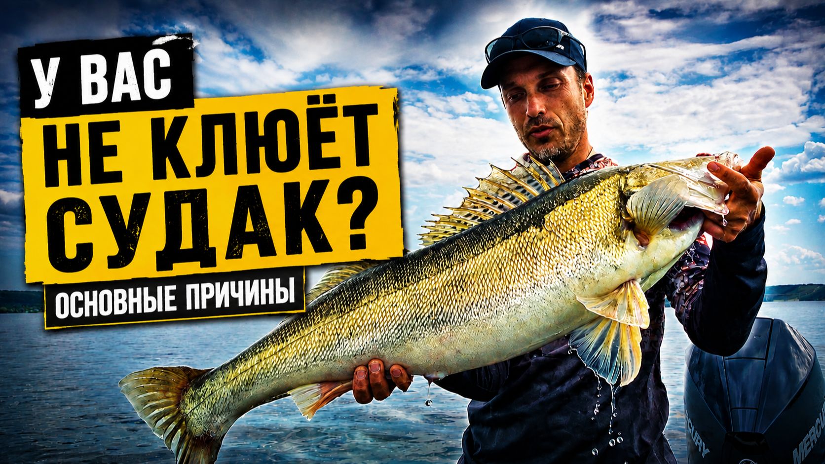 Три вещи, которые помогут поймать судака в глухолетье.