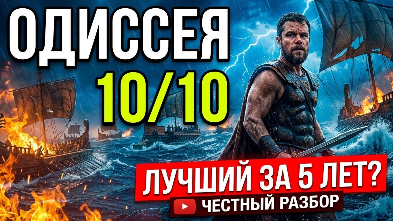 Одиссея (2026) — Лучший фильм за последние 5 лет? (Честный разбор)