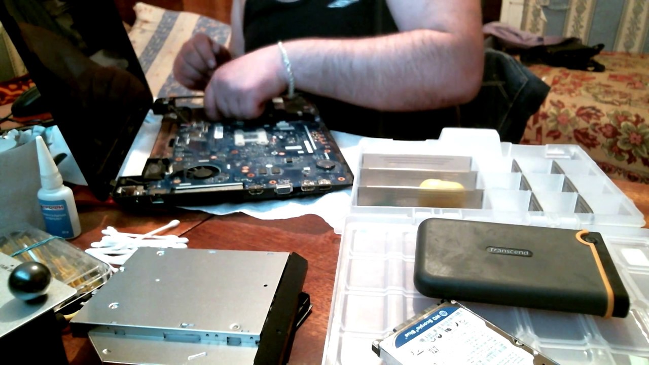 Cборка ноутбука Asus X53B