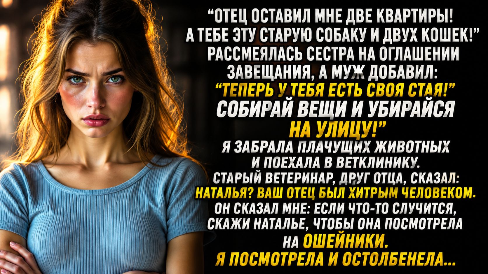 Он выбрал жизнь без меня и моих питомцев. Но, захлопнув дверь, муж совершил самую большую ошибку…