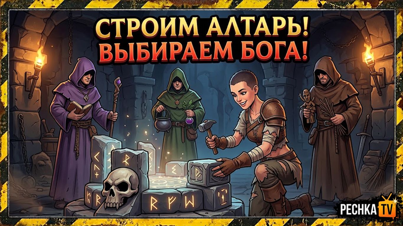 ВЫБИРАЕМ БОГА И СТРОИМ АЛТАРЬ В ГРИМ СОУЛ! ПРИСЛУЖНИКИ БОГОВ И НАВЫКИ В GRIM SOUL | Pechka TV