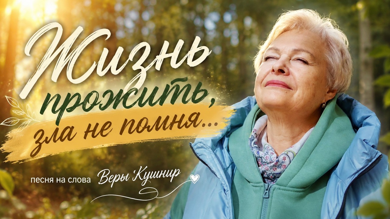 Жизнь прожить, зла не помня… | Христианская авторская песня о добре, памяти и прощении