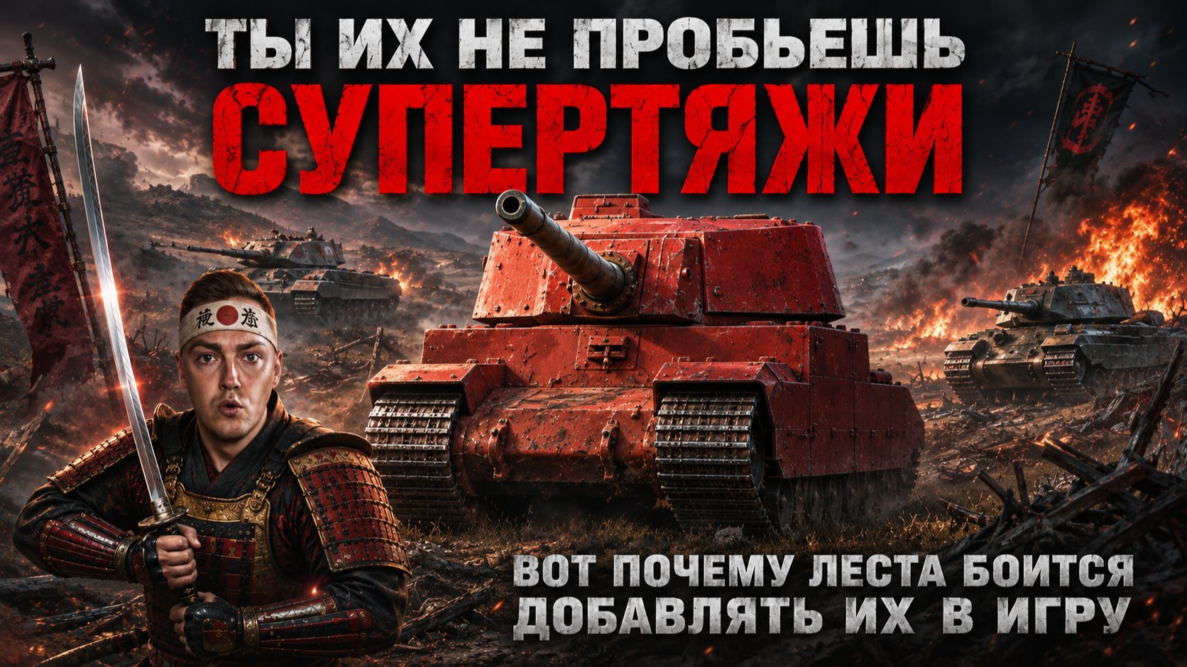 ТАКИЕ БРОНИРОВАННЫЕ ТАНКИ Я ЕЩЁ НИКОГДА НЕ ВИДЕЛ