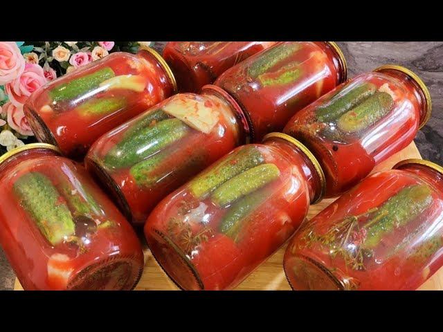Только так другие способы не признаю. Хрустят! Самые настоящие и вкусные ассорти на зиму! Огурцы
