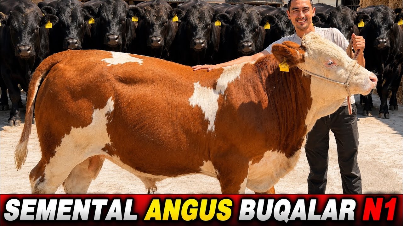 AVSTRISKIY SEMENTAL VA ANGUS BUQALAR SOTILADI✅✅✅6 июля 2026 г.