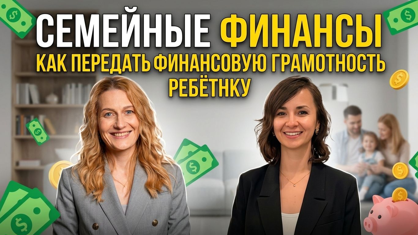 СЕМЕЙНЫЕ ФИНАНСЫ: как передать финансовую грамотность ребёнку