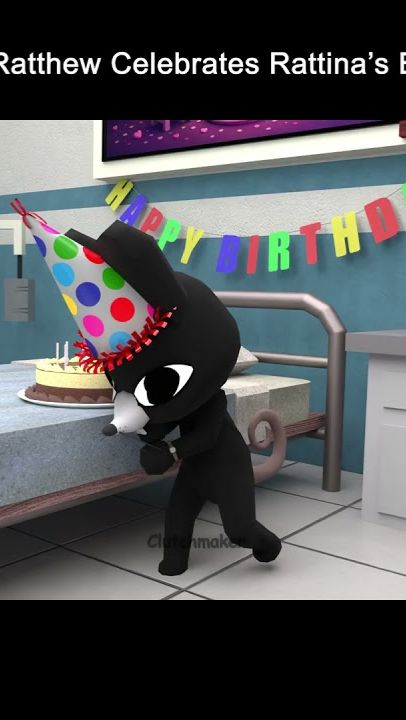 When Ratthew Celebrates Rattina’s Birthday 💔 #animalhospital #roblox #shorts