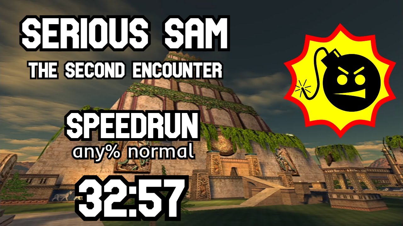 Serious Sam: The Second Encounter Any% Normal Segmented Speedrun In 32:57