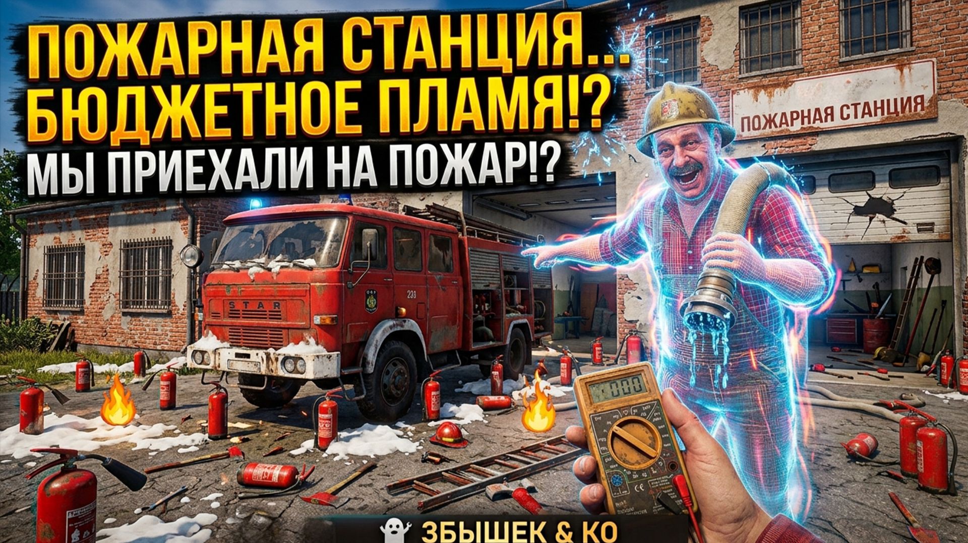 Первый пожар и ремонт Low-Budget Repairs