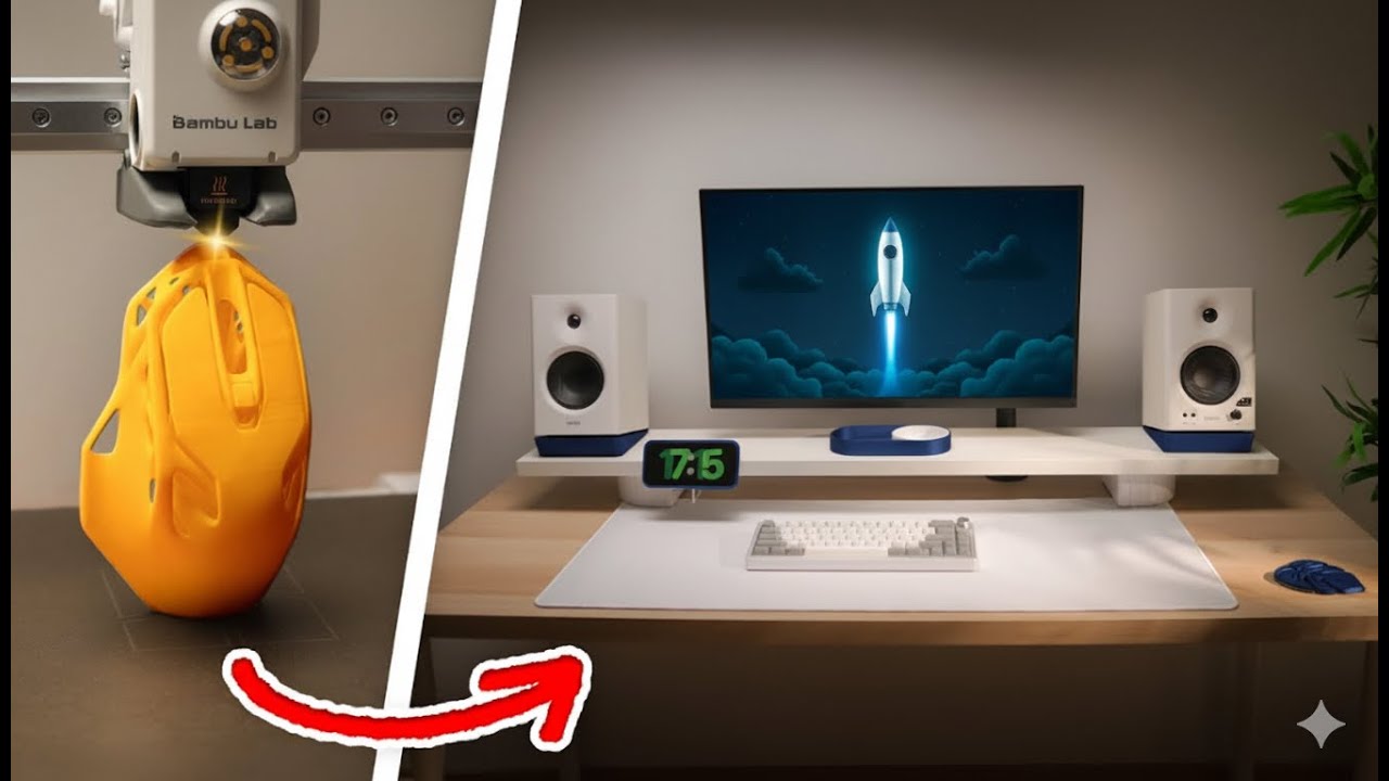 Я напечатал в 3D-формате 70% всего, что есть на моем рабочем столе (и это потрясающе).