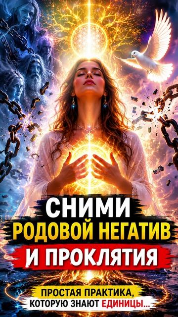 СНИМИ РОДОВОЙ НЕГАТИВ И ПРОКЛЯТИЯ | Абсолютный Ченнелинг