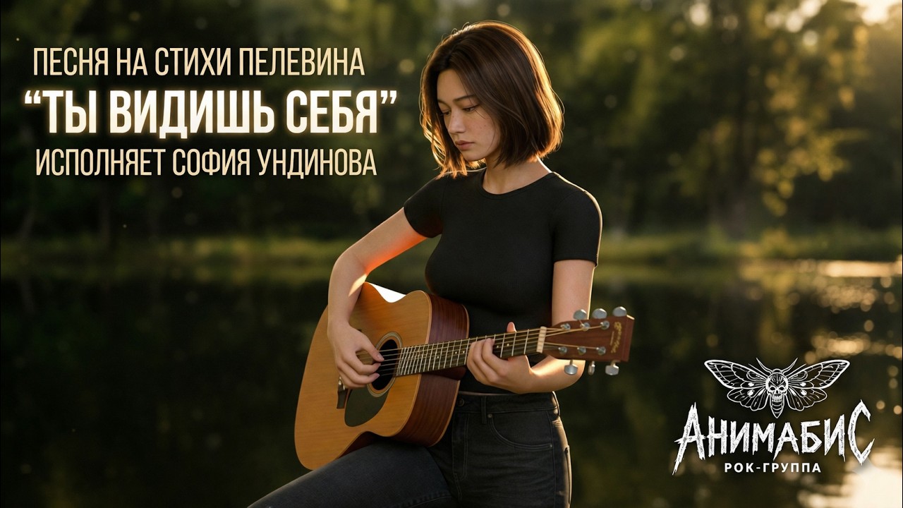 Песня на стихи Пелевина ТЫ ВИДИШЬ СЕБЯ  Исполняет София Ундинова и группа Анимабис
