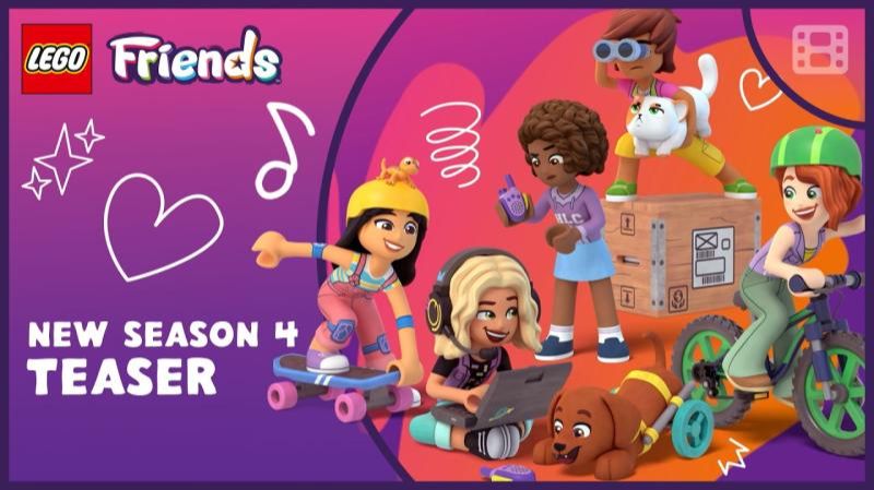 LEGO Friends: Друзья-питомцы - LEGO Friends: Pet Pals - Трейлер мультфильма