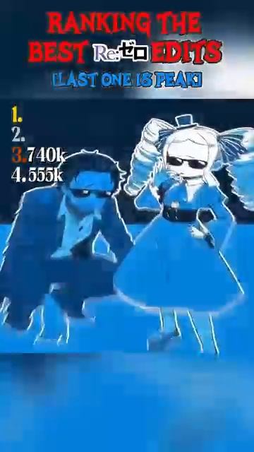 Ranking Best Subaru Editsviral rezero subaru anime edit ranking
