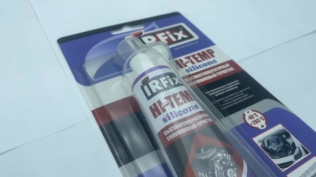 Герметик силиконовый высокотемпературный красный IRFIX HI-TEMP 60 мл. торгмонтаж герметик irfix