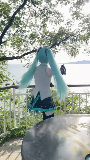 Хатсуне Мику. cosplay miku hatsunemiku kigurumi kigurumimask kigurumidoll