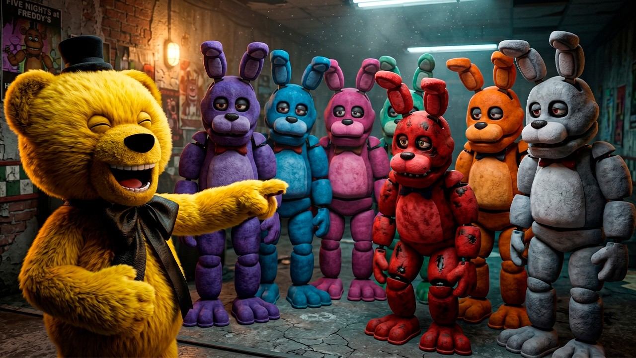 Семь Бесполезных Бонни  FNAF A Nighttime In Choco's Funworld