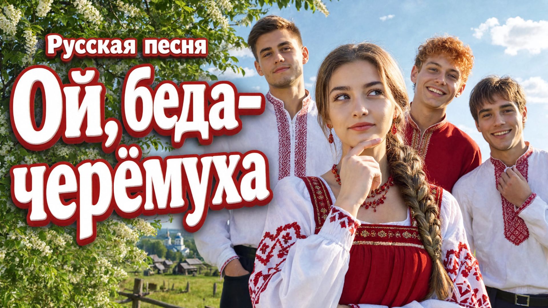 «Ой, беда-черёмуха» — шутливая народная песня о девичьих муках выбора лучшего жениха!