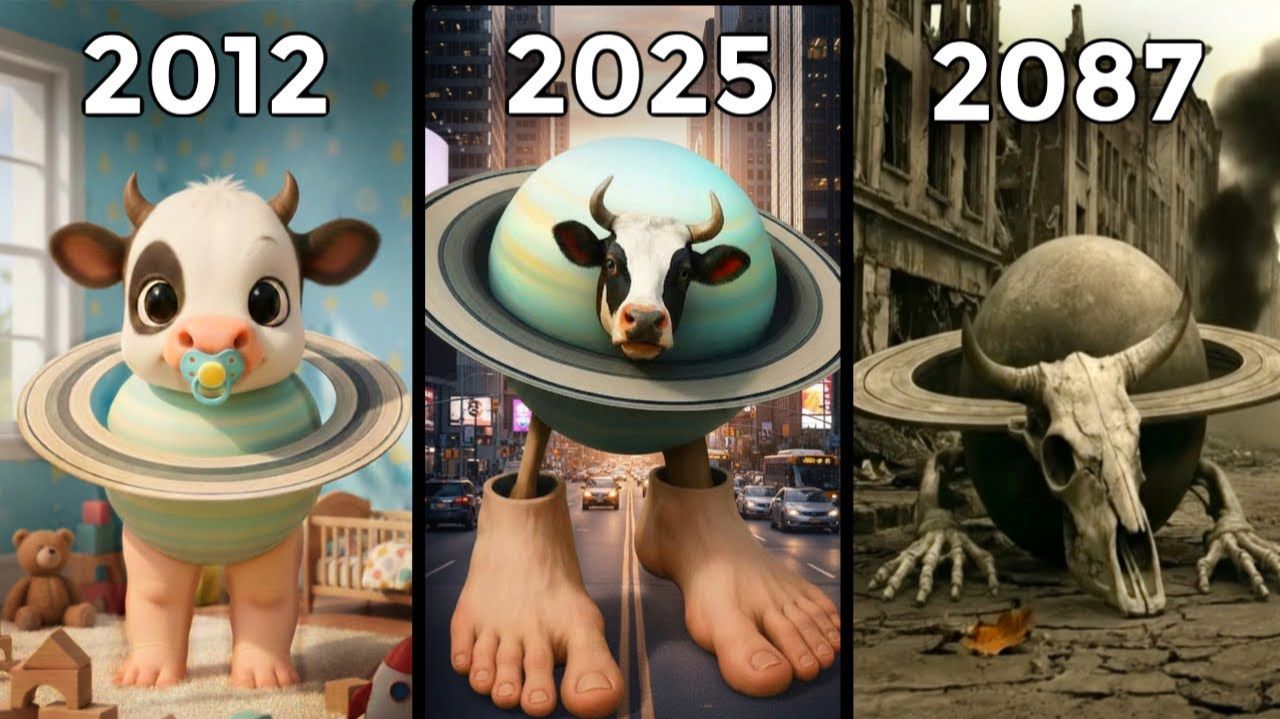 Эволюция La Vaca Saturno Saturnita