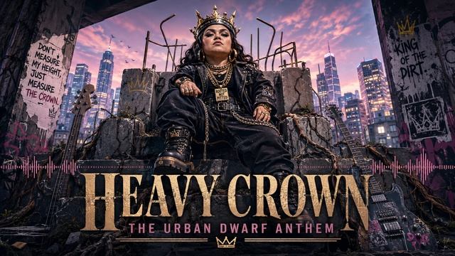 57. Heavy Crown - The Urban Dwarf Anthem _ Dark Post-Punk Trap _ Official Audio