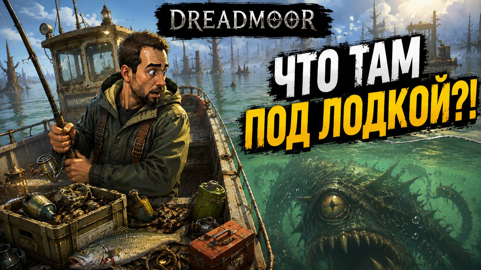 DREADMOOR — ЧТО-ТО ОГРОМНОЕ БЫЛО ПОД МОЕЙ ЛОДКОЙ!