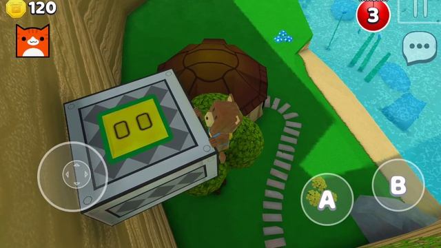 Меня съел капиталус гигант в Super Bear Adventure
