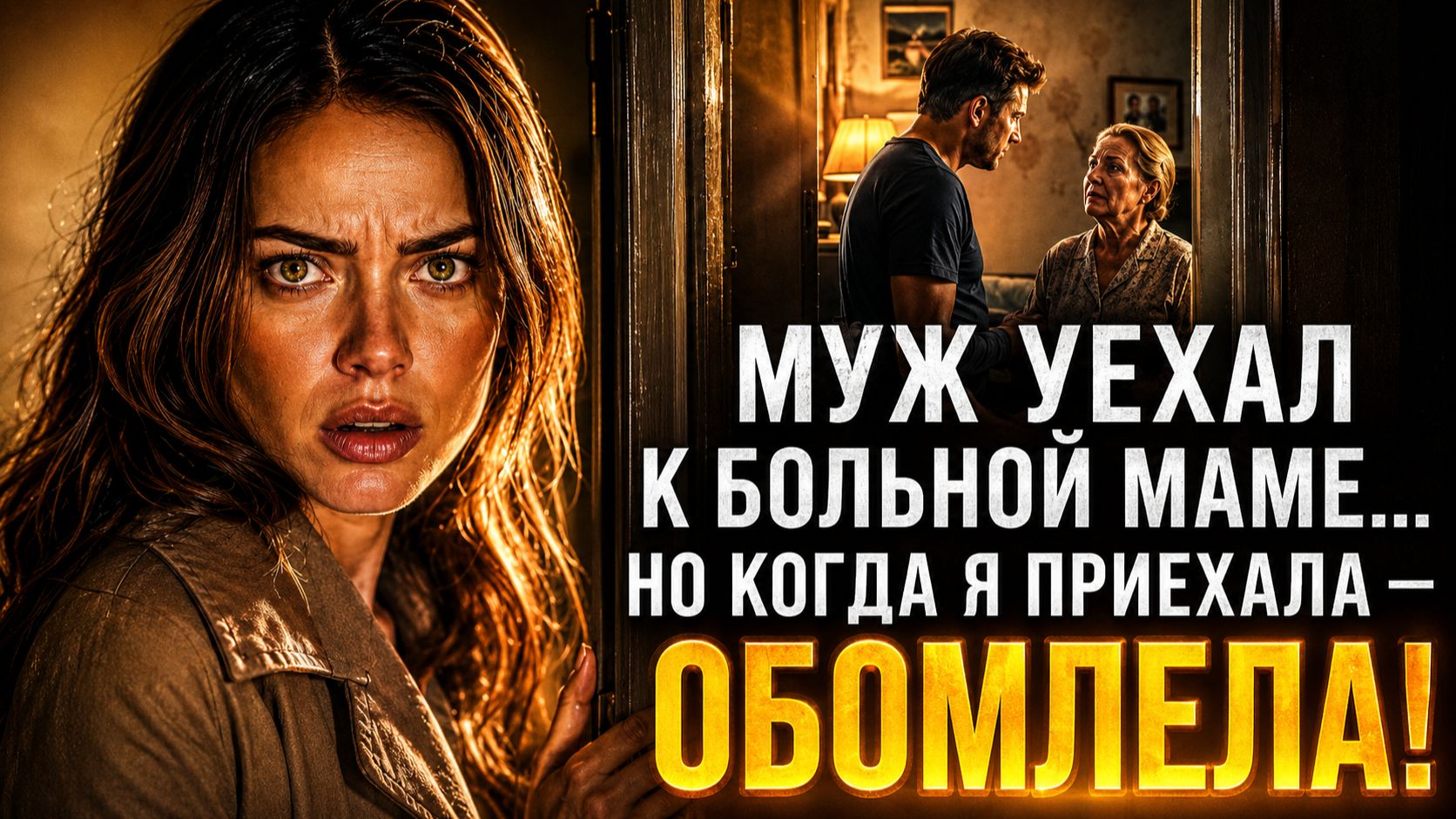 Муж уехал к заболевшей маме. Я нагрянула с сюрпризом, но настоящий сюрприз ждал меня…