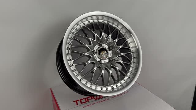 Диски SRL F051 17 7.5J Hyper Black Machined Lip