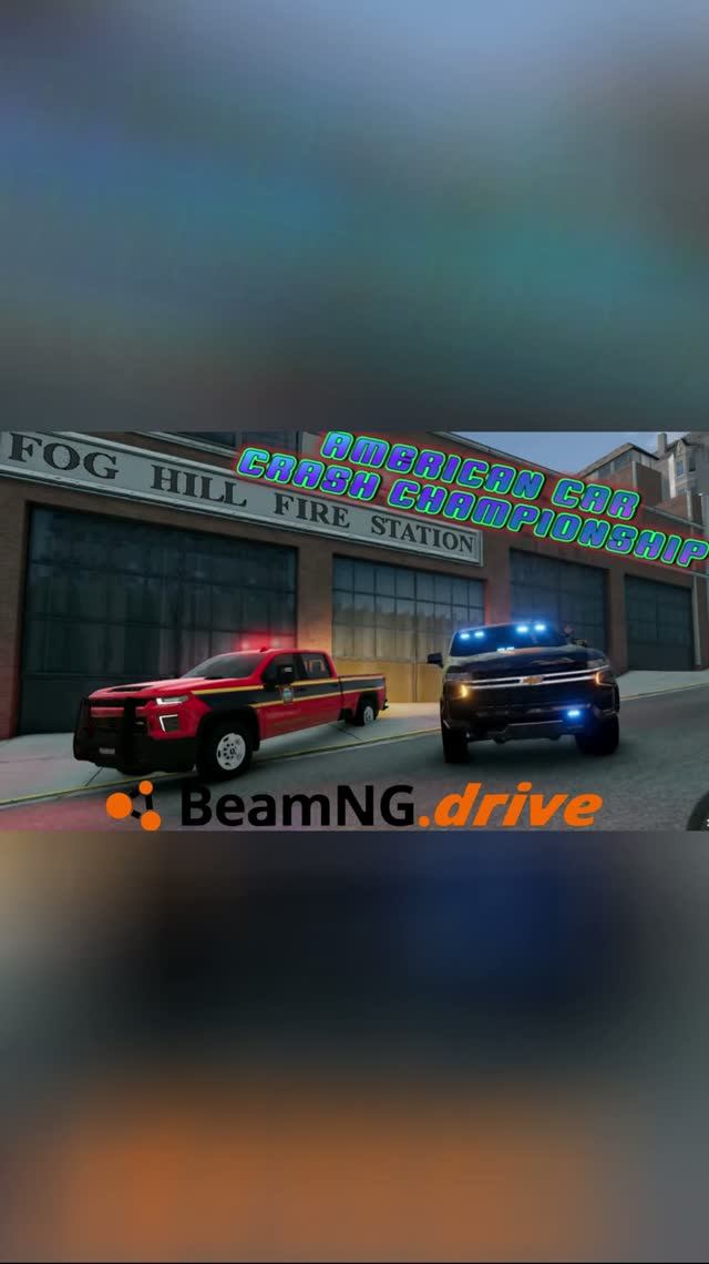CHEVROLET TAHOE VS CHEVROLET SILVERADO/AMERICAN CAR CRASH CHAMPIONSHIP BEAMNG DRIVE/