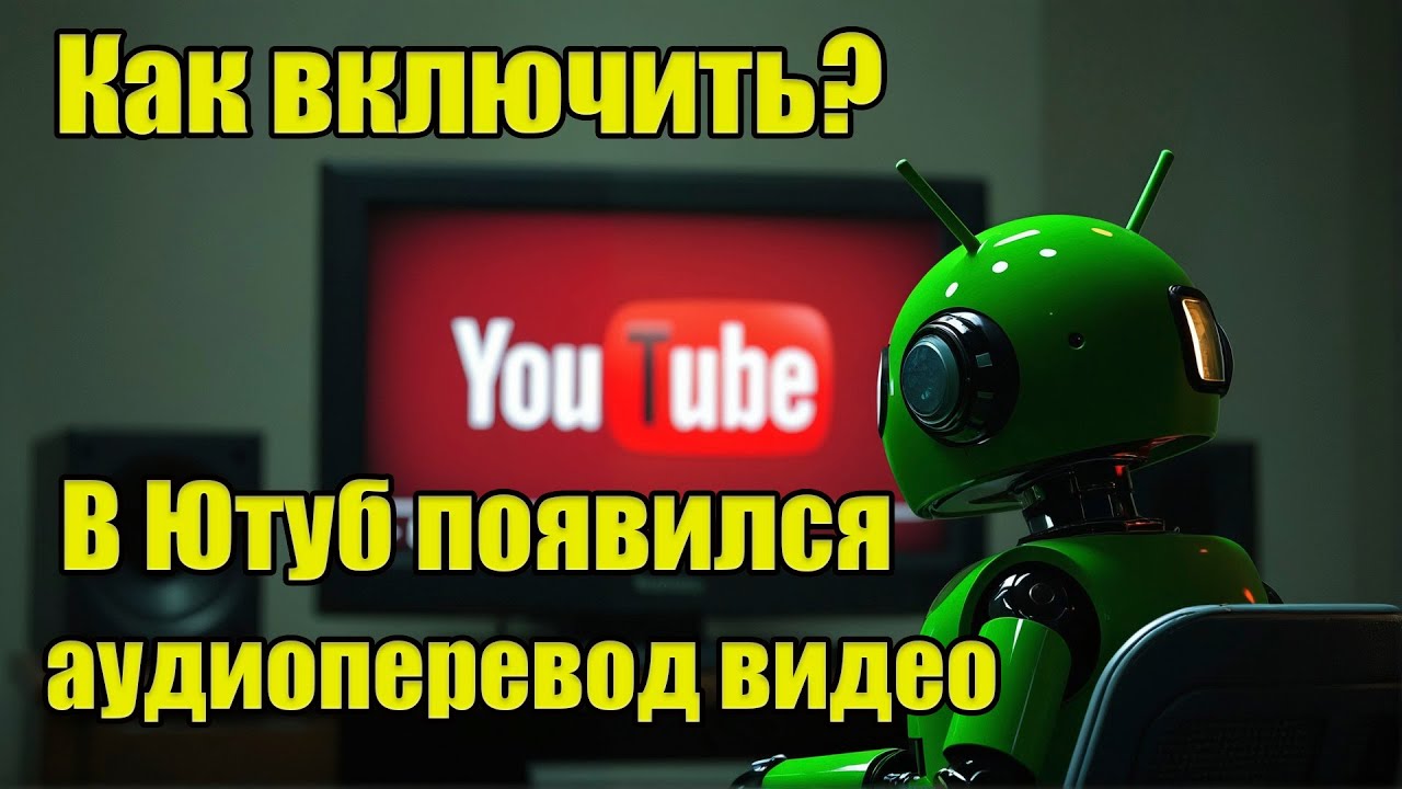 В Ютуб появился аудиоперевод видео Как включить? Audio Translation Of Videos Has Appeared YouTube.