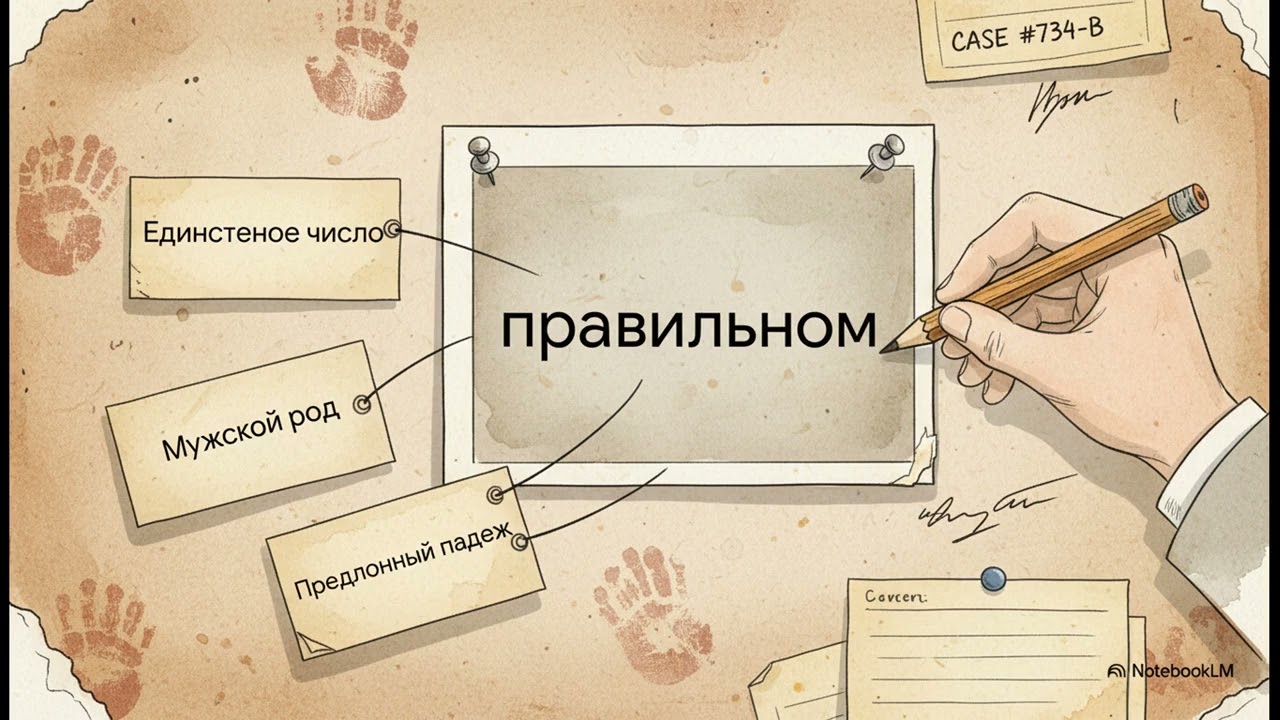 Тайна цифры 3: Как сделать морфологический разбор прилагательного?
