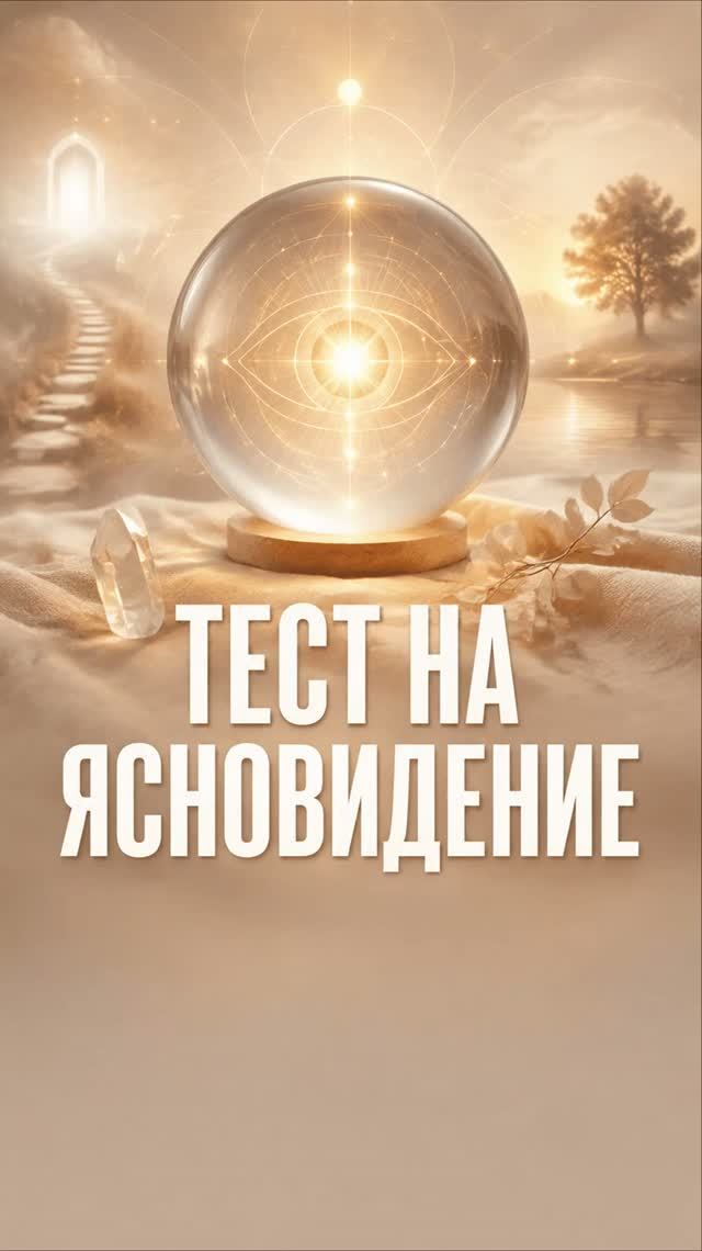 🔮 Давайте проверимся на ясновидение