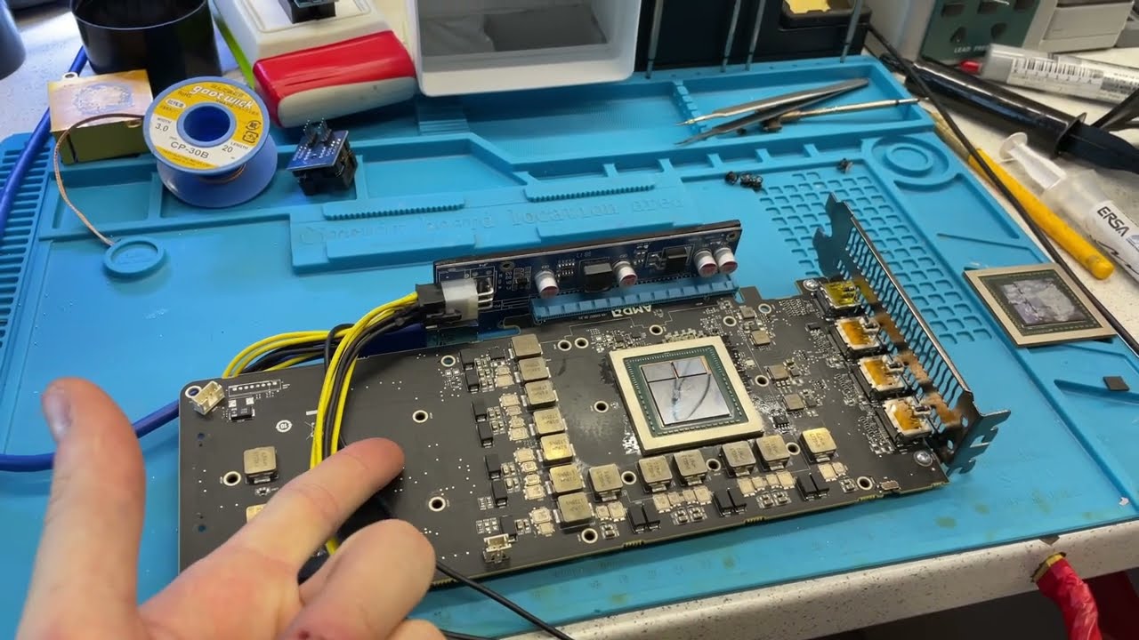 Рубятся питания после Buf_reset Vega64