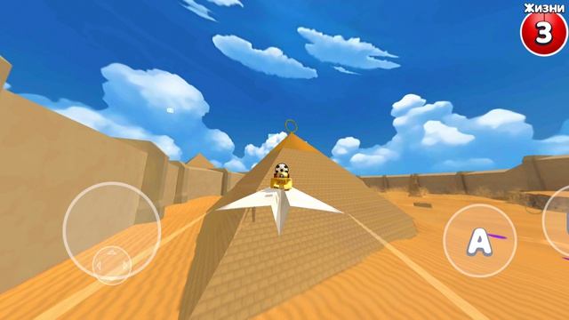 прохождение Полет на бумажном самолёте В Бемотепскай Пустыне В Super Bear Adventure