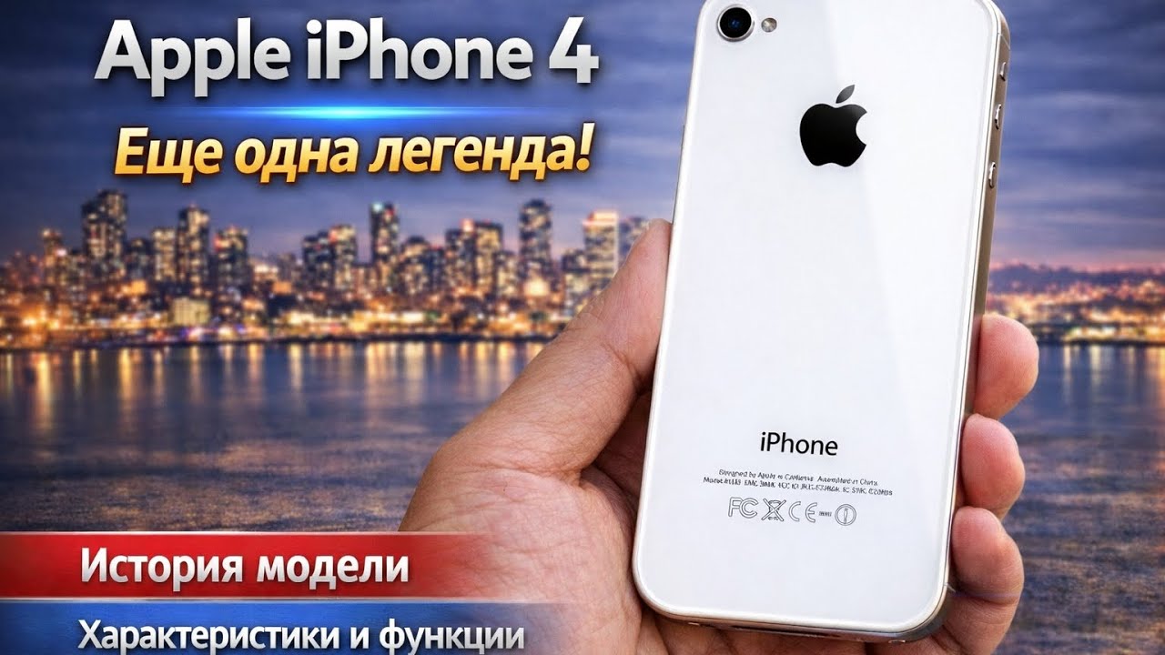 Apple iPhone 4 История и характеристики