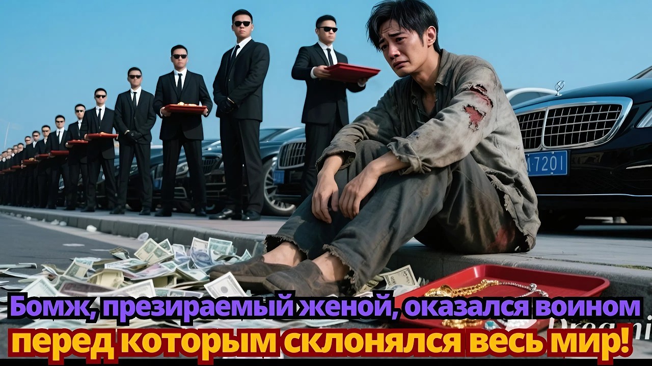 Бомж, презираемый женой, оказался воином, перед которым склонялся весь мир!