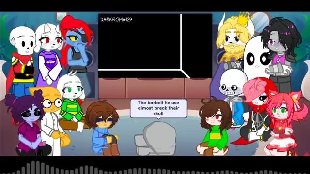 Undertale React To Gigachad Sans Fight (Request)
