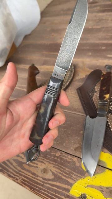 Зачетный нож из черепахи. Блошиный рынок. A Genuine Turtle Knife. Flea Market #shorts