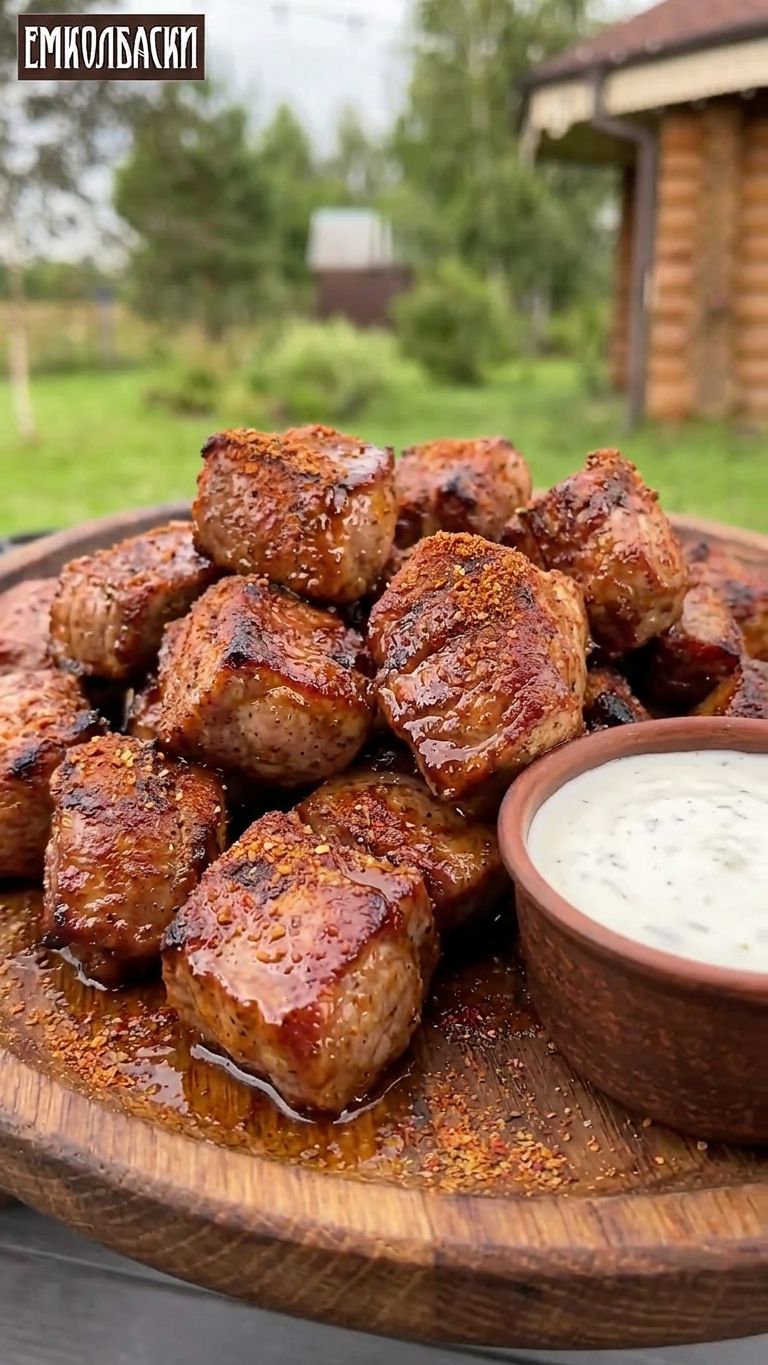 С минералкой и любыми специями шашлык шикарен но есть вариант для шашлыка посочнее