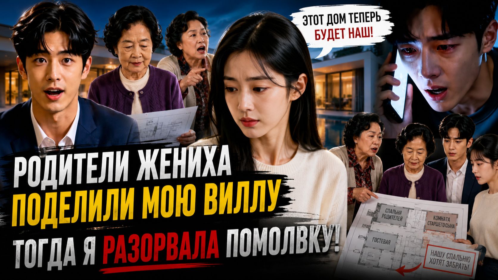 Родители жениха поделили мою виллу ещё до свадьбы  я разорвала помолвку и продала всё