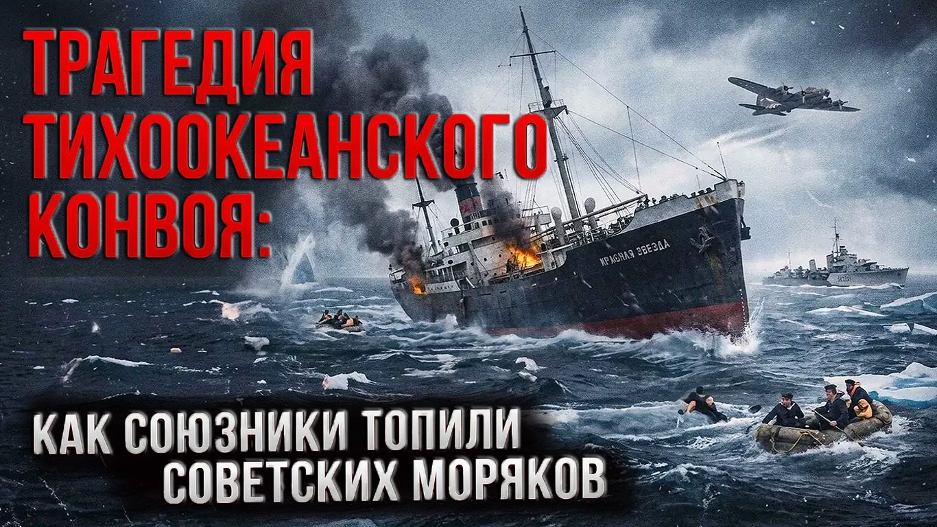 Трагедия тихоокеанского конвоя. Как союзники топили советских моряков.