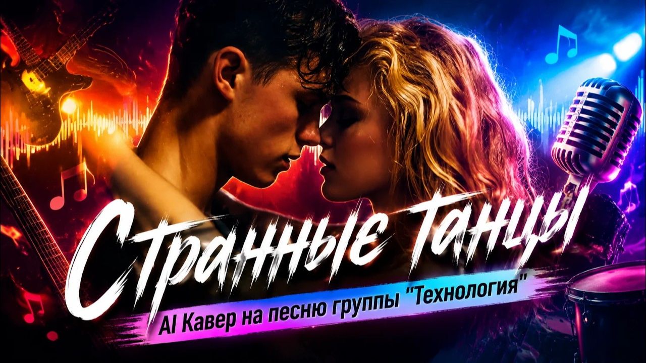 Странные танцы - AI Кавер на песню гр.  Технология