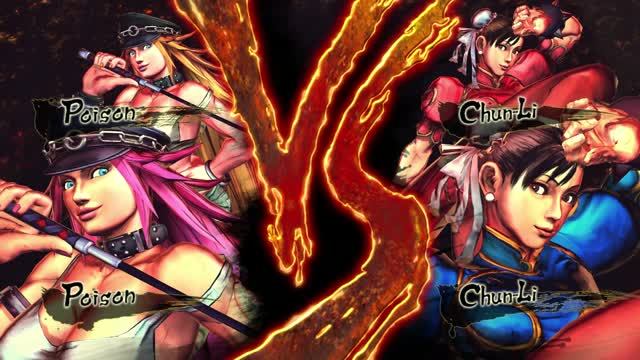 SFTK Poison 2x VS Chun Li 2x #08 PC Rus