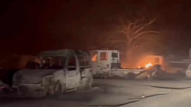 Хорватия в огне.