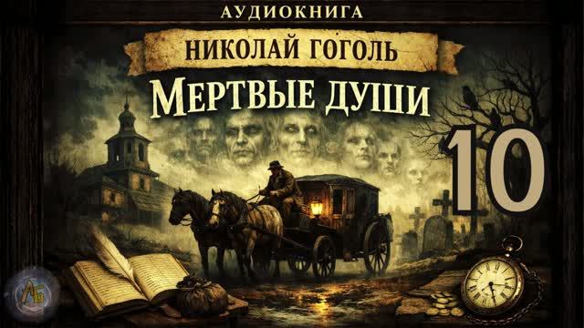 Гоголь Н. В. -  Мертвые души. Аудиокнига. Глава 10